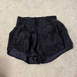 Lululemon shorts. Camo print. Great condition
